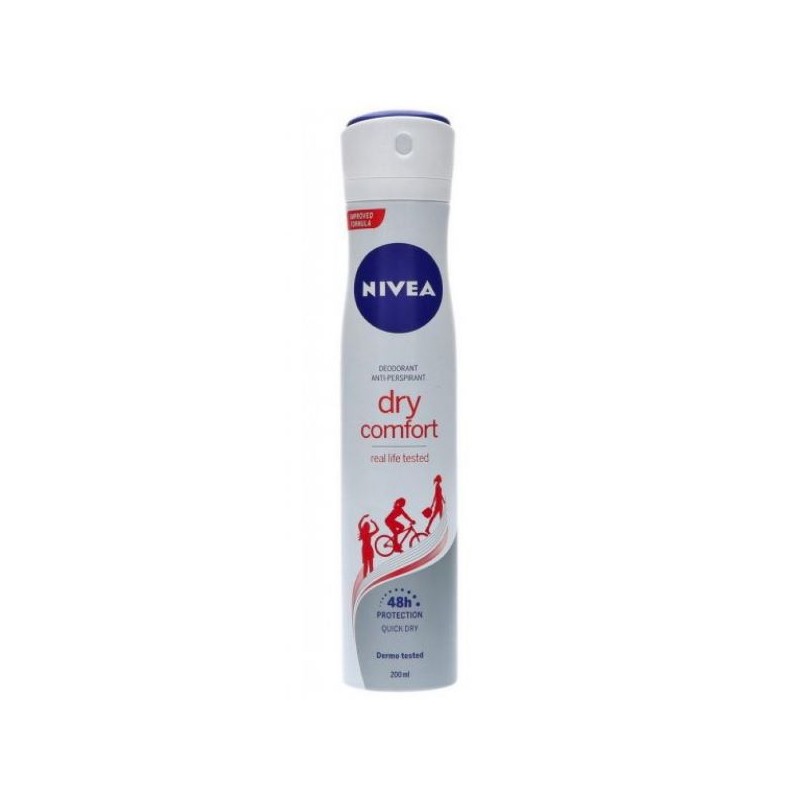 NIVEA DEO SPRAY DRY COMFORT 200ML