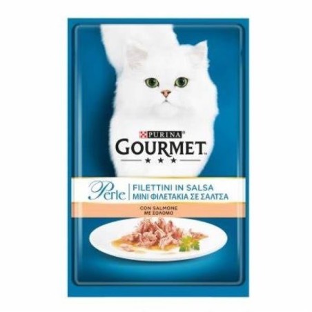 GOURMET PERLE FILETTINI IN SALSA SALMONE 85GR