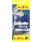 GILLETTE BLUE 3 SMOOTH 6PZ