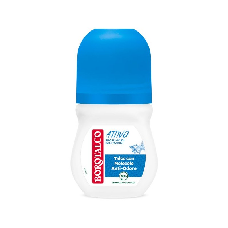 BOROTALCO DEO ROLL-ON ATTIVO BLU 50ML