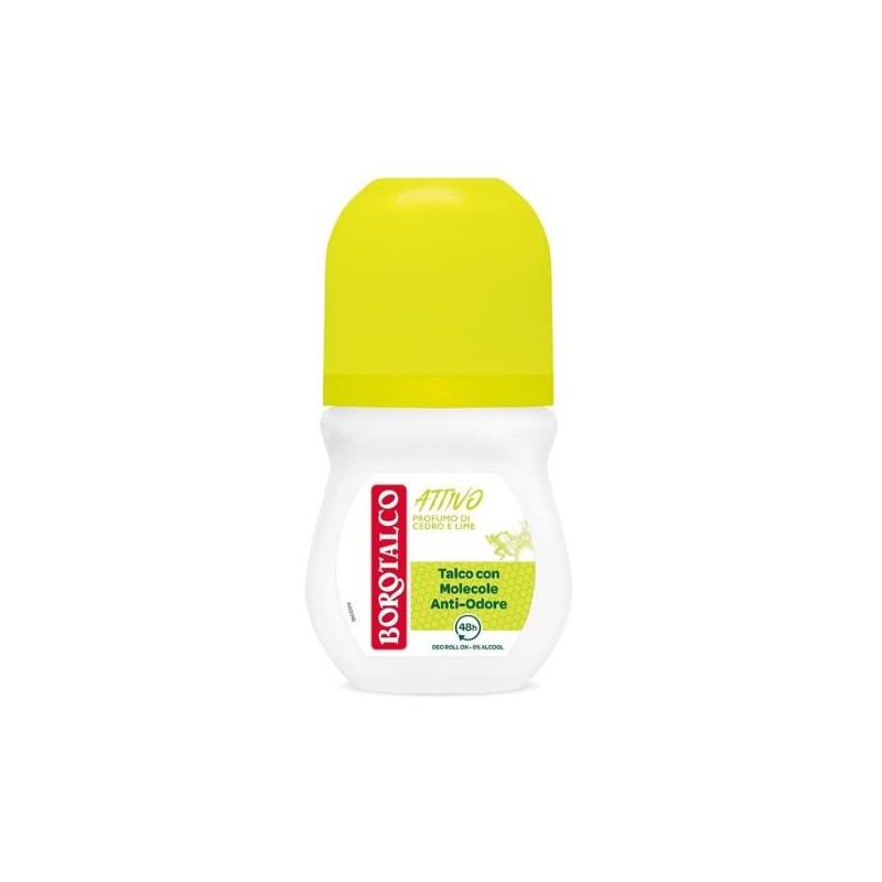 BOROTALCO DEO ROLL-ON ATTIVO GIALLO 50ML