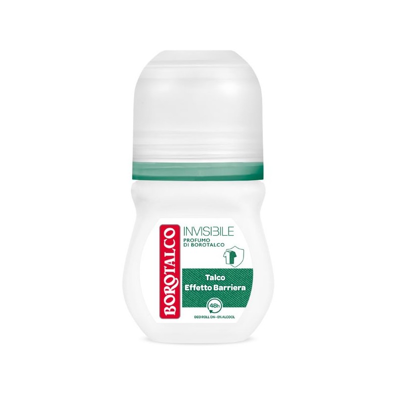 BOROTALCO DEODORANTE ROLL-ON INVISIBLE 50ML