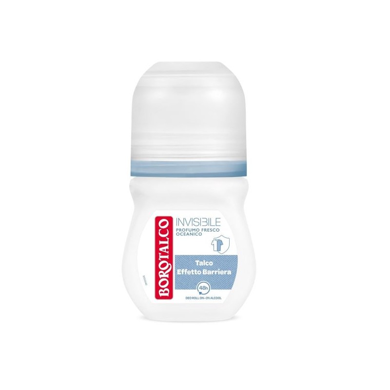 BOROTALCO DEO ROLL-ON INVISIBLE AZZURRO 50ML