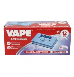 VAPE ELETTRICO PIASTRINE ANTI ODORE 30PZ