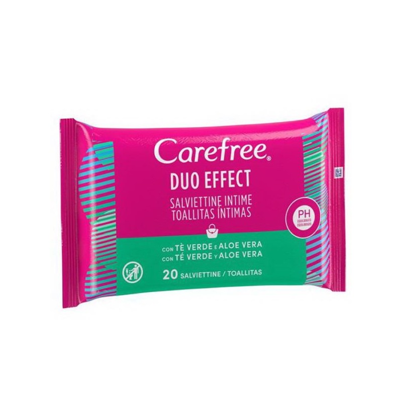 CAREFREE SALVIETTINE INTIME TE VERDE 20PZ