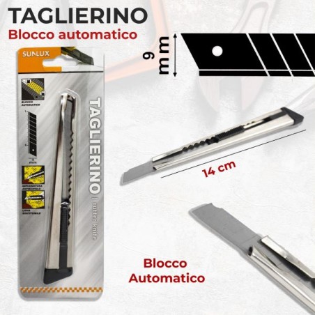 TAGLIERINO ACCIAIO 9MM 14CM