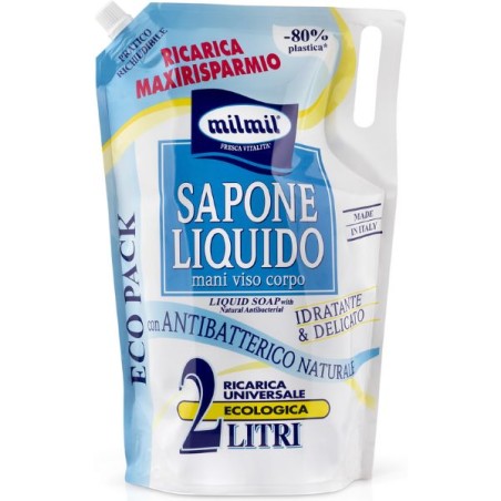 MIL MIL SAPONE LIQUIDO RICAR. BUSTA IDRATANTE 2LT