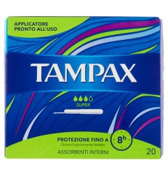 TAMPAX 20 TAMPONI ASSORBENTI SUPER