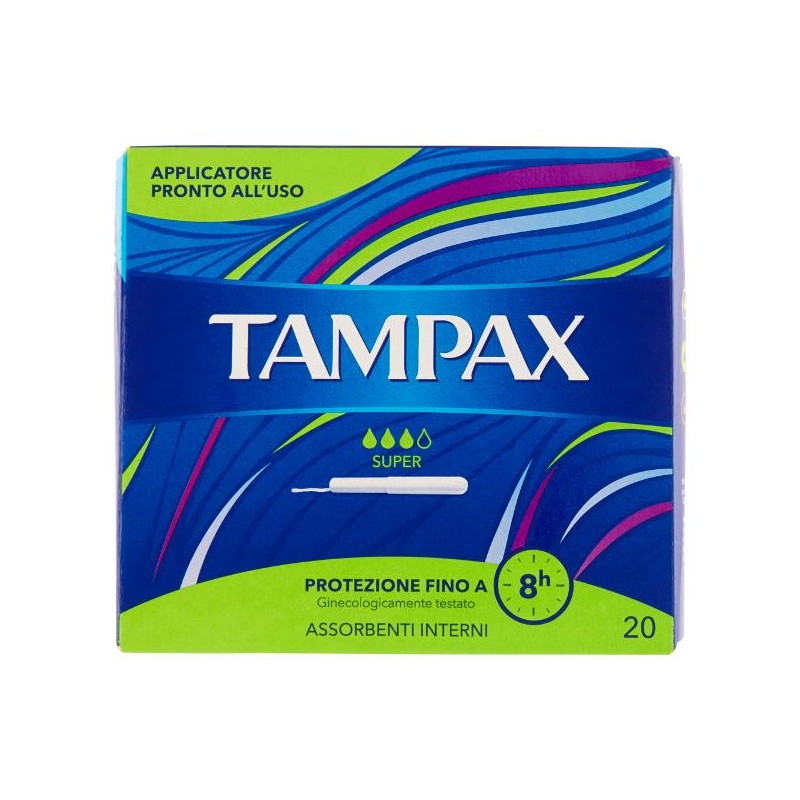 TAMPAX 20 TAMPONI ASSORBENTI SUPER