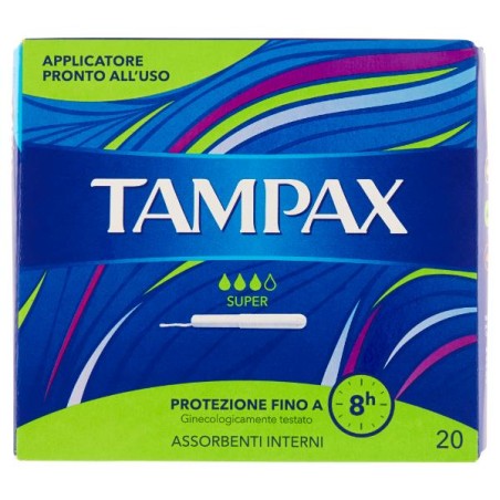 TAMPAX 20 TAMPONI ASSORBENTI SUPER