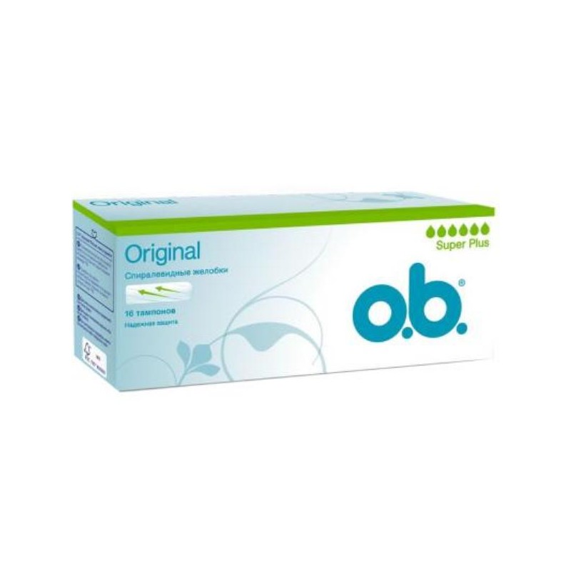 O.B. 16 TAMPONI ASSORBENTI SUPER PLUS