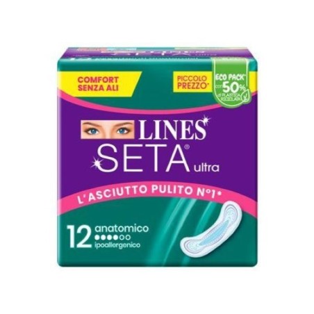 LINES SETA ULTRA ANATOMICO 12PZ