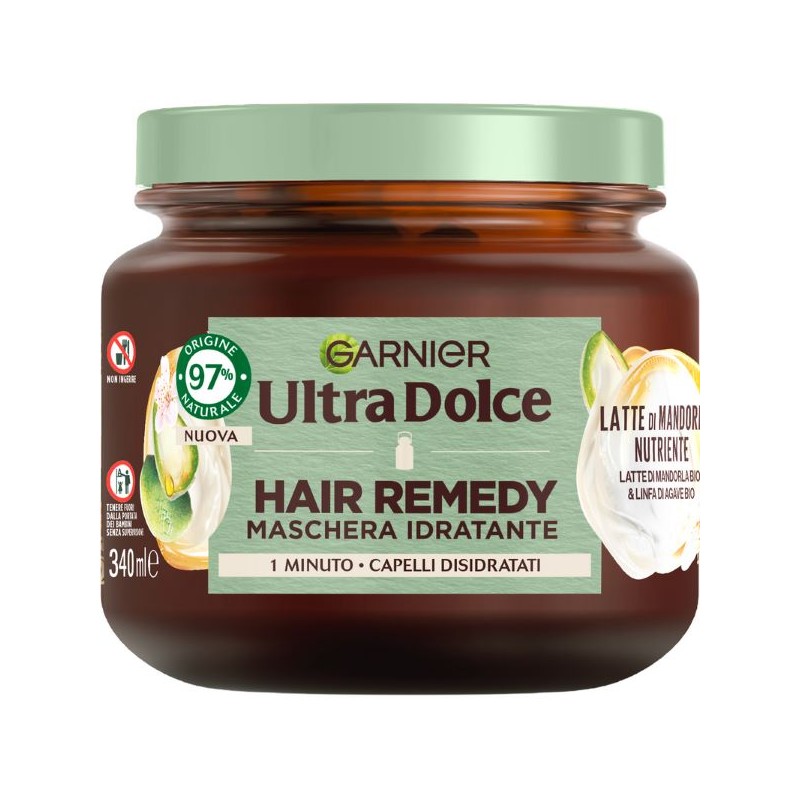 ULTRADOLCE MASCHERA REMEDY LATTE DI MANDORLE 340ML