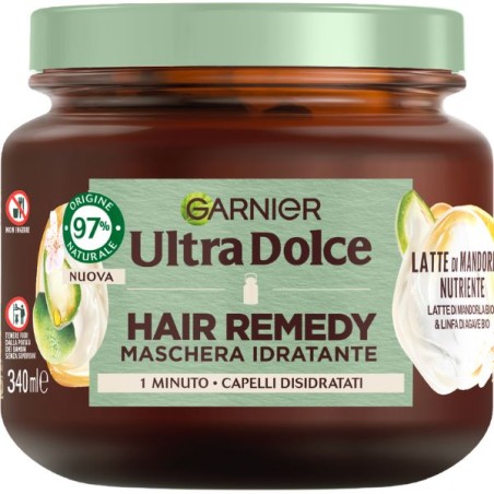 ULTRADOLCE MASCHERA REMEDY LATTE DI MANDORLE 340ML