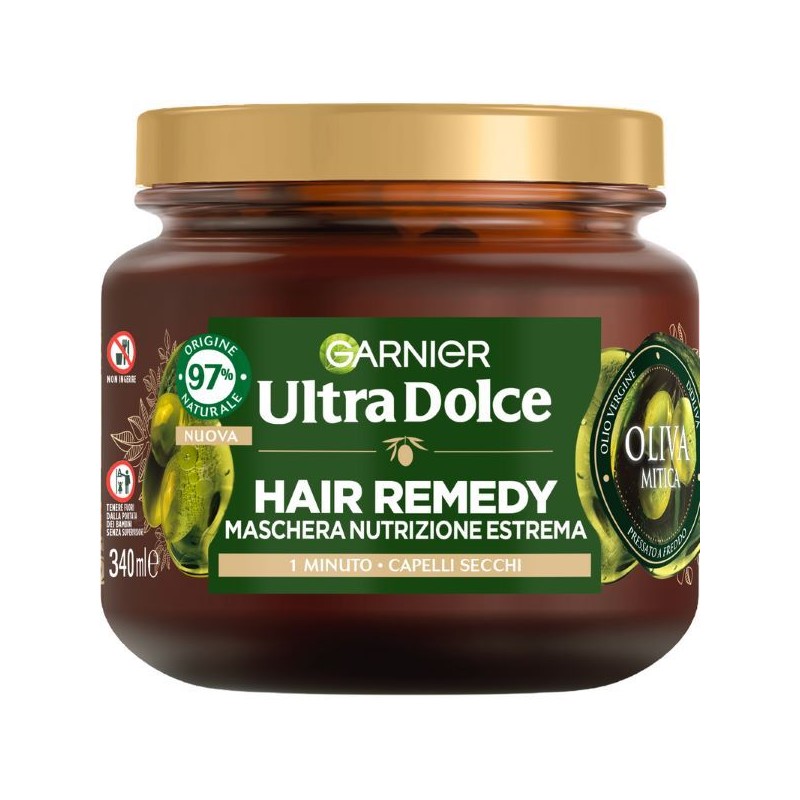 ULTRADOLCE MASCHERA REMEDY OLIVA MITICA 340ML