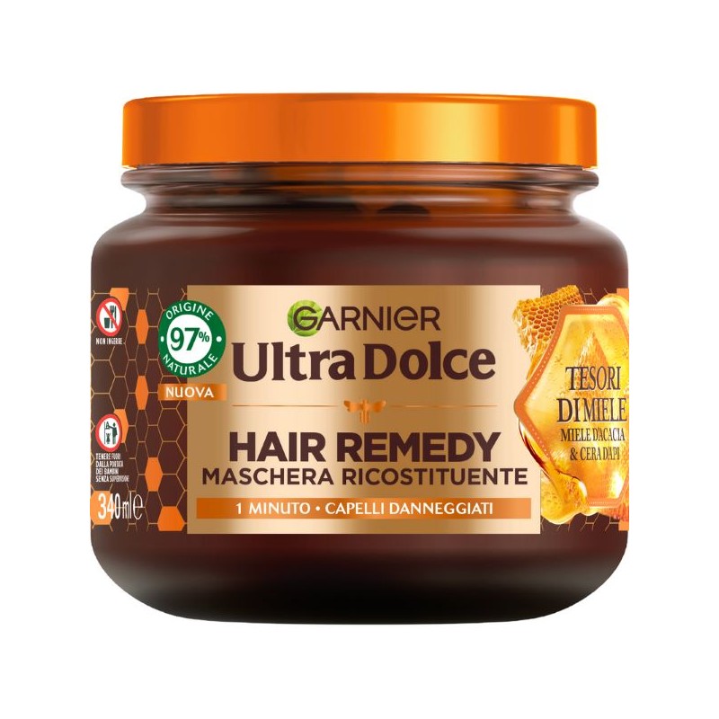 ULTRADOLCE MASCHERA REMEDY TESORI DI MIELE 340ML