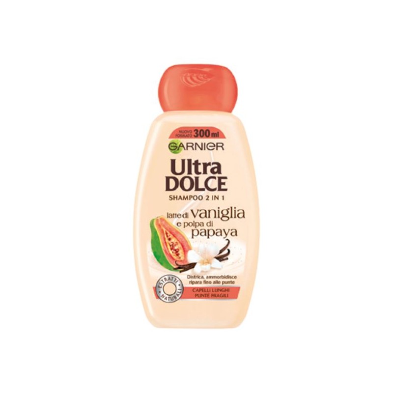 ULTRADOLCE SHAMPO VANIGLIA E PAPAYA 300ML