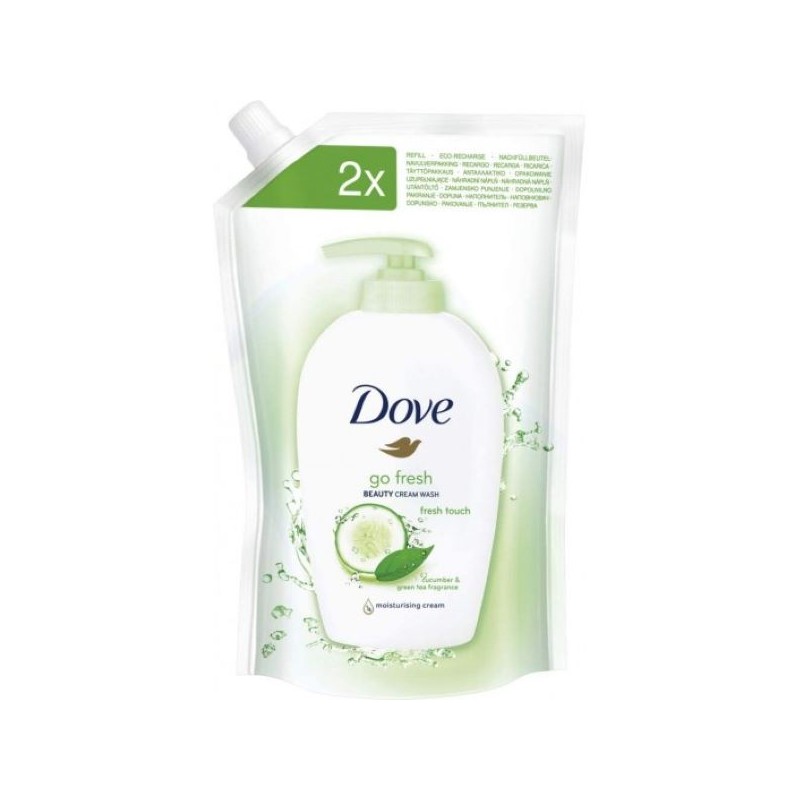 DOVE SAPONE LIQUIDO ECORIC. GOFRESH CETRIOLO 500ML