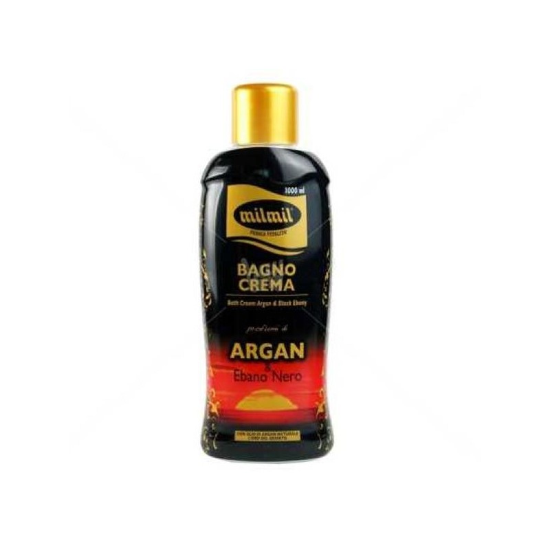 MIL MIL BAGNO CREMA ARGAN&EBANO NERO 1LT