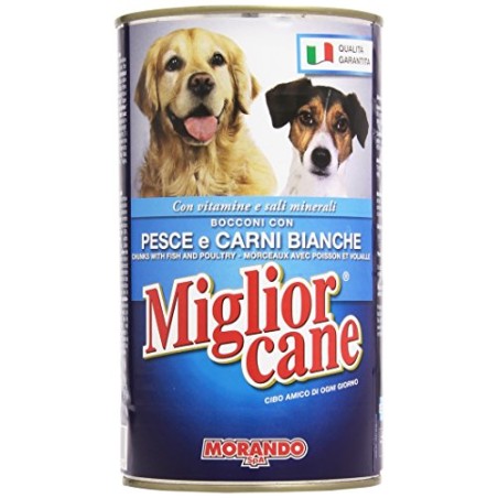 MIGLIOR CANE BOCCONCINI PESCE E CARNI BIAN. 1250GR