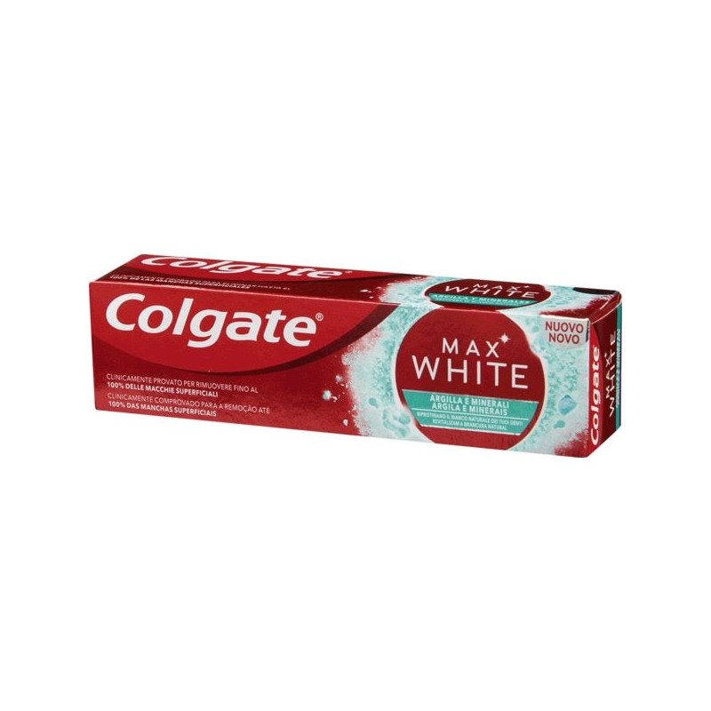 COLGATE DENTIFRICIO WHITE ARGILLA E MINERALI 75ML