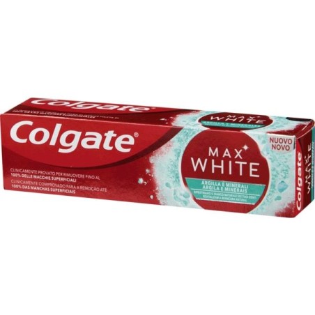 COLGATE DENTIFRICIO WHITE ARGILLA E MINERALI 75ML