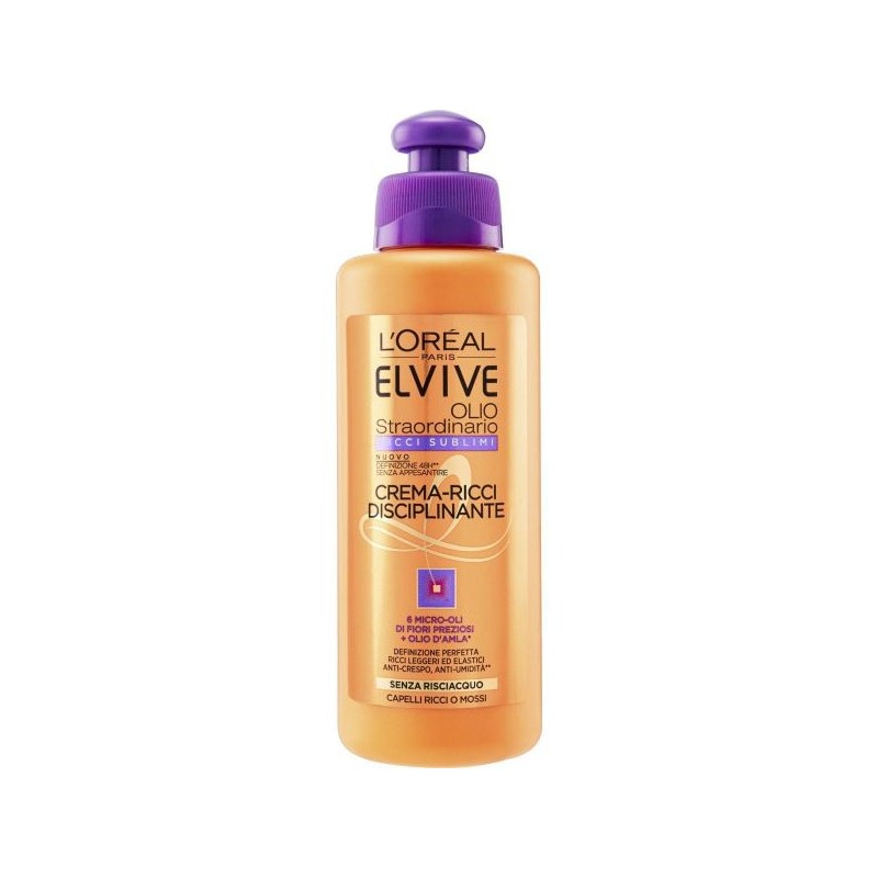 ELVIVE OLIO STRAORDINARIO CREMA RICCI 200ML