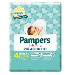 PAMPERS BABY DRY TG.4 MAXI 7-18KG 18PZ