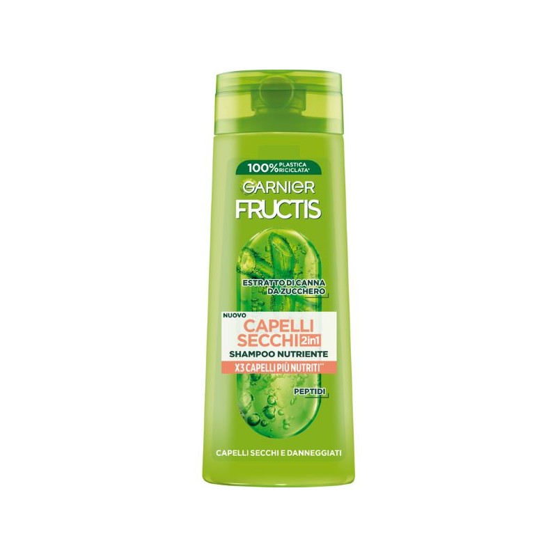 FRUCTIS SHAMPOO NUTRIENTE 2IN1 CAPEL. SECCHI 250ML