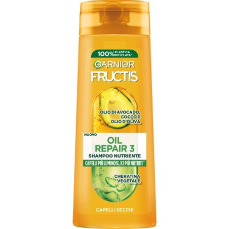 FRUCTIS SHAMPOO NUTRIENTE  OIL REPAIR 3 250ML