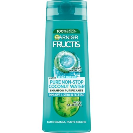 FRUCTIS SHAMPOO PURIFICANTE PURE NO STOP 250ML