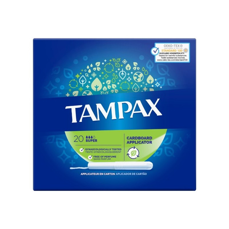 TAMPAX BLUE X 20 SUPER