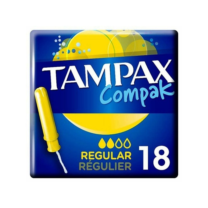 TAMPAX COMPAK PZ 18 REGULAR