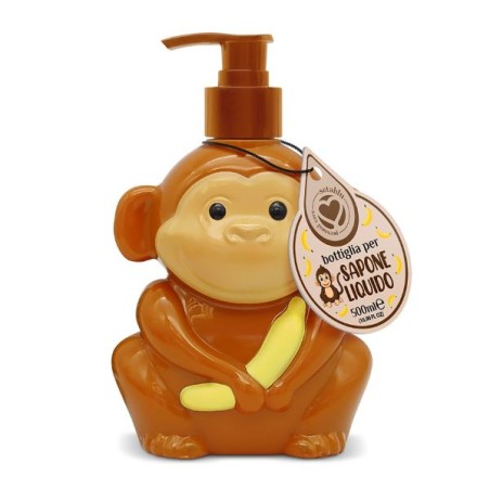 BOTTIGLIA SAPONE LIQUIDO SCIMMIA