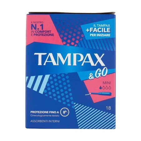 TAMPAX & GO MINI PZ.18