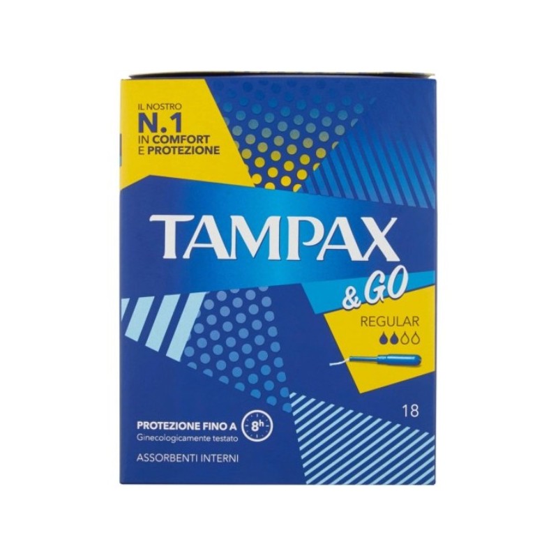 TAMPAX &GO REGULAR 18 PZ