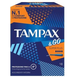 TAMPAX&GO SUPER PLUS 18PZ