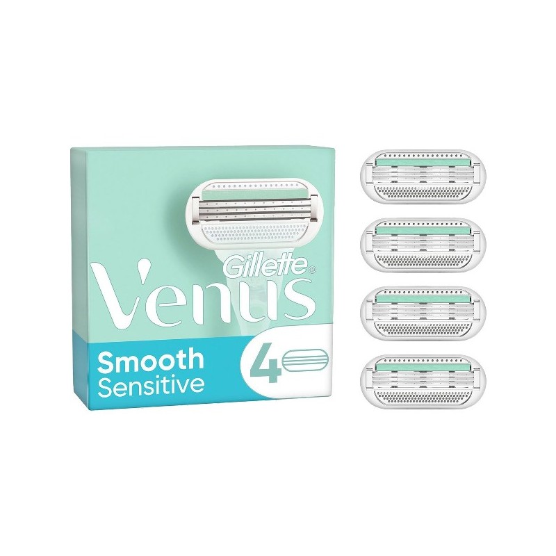 GILLETTE VENUS .SMOOTH RIC.4PZ SEN.