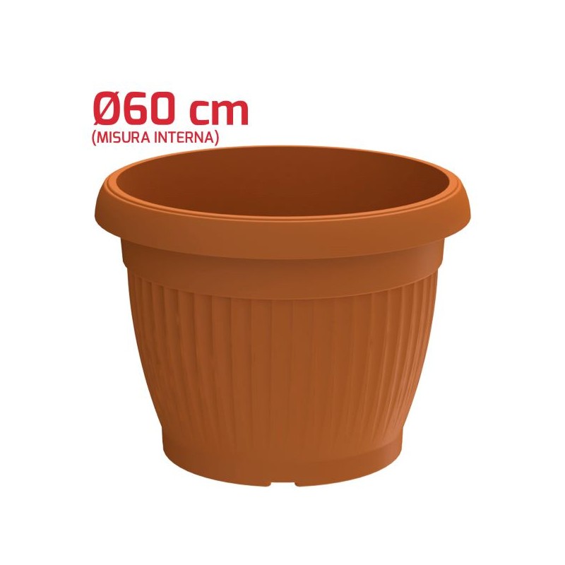 VASO GAIA TERRACOTTA DIAM 60CM