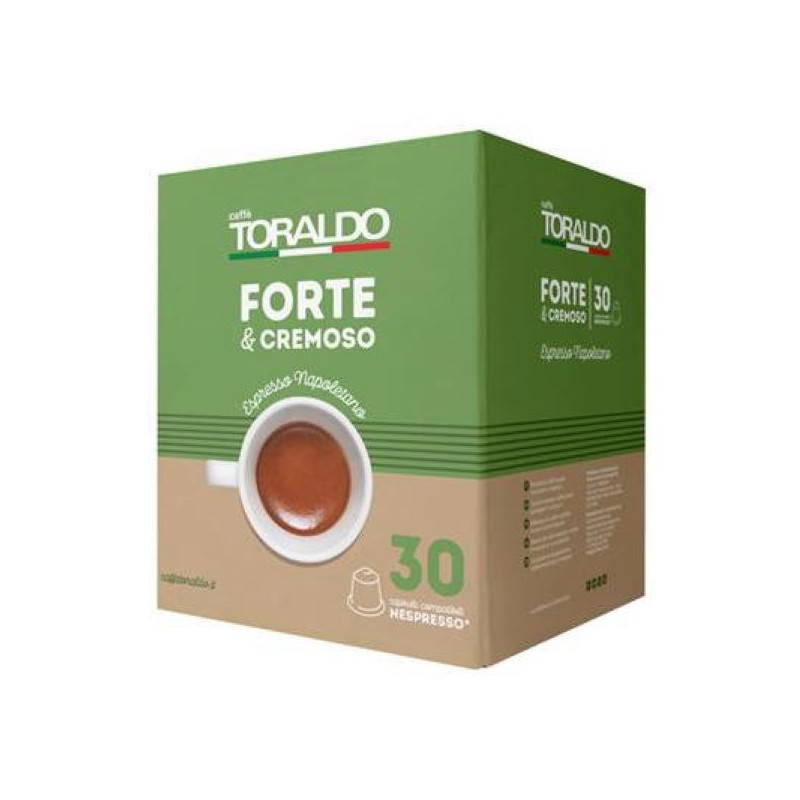 TORALDO NESPRESSO FORTE E CREMOSO 30PZ