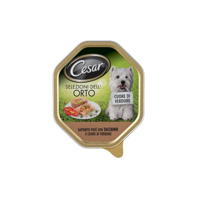 CESAR SELEZIONI DELL'ORTO TACCHINO& VERDURE 150GR