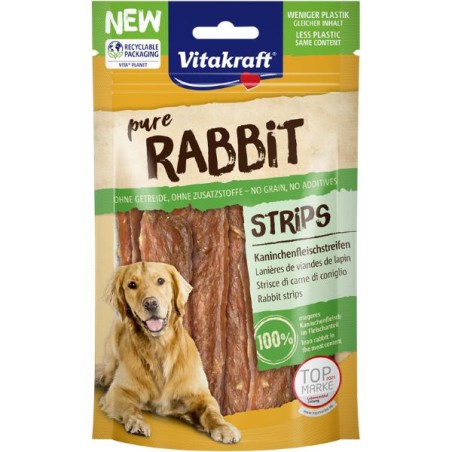 RABBIT STRISCE DI CARNE CONIGLIO 80GR