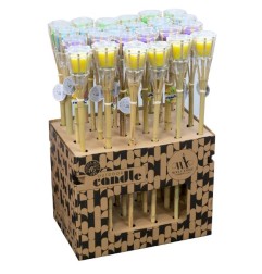 CITRONELLA IN TORCIA BAMBOO CON CONTENITORE