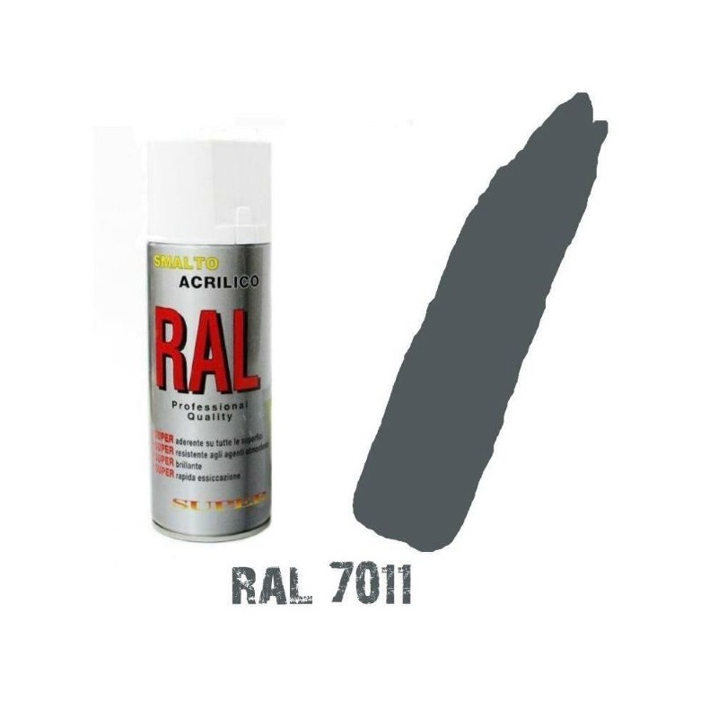 SPRAY GRIGIO TOPO RAL 7011 ACRILICO