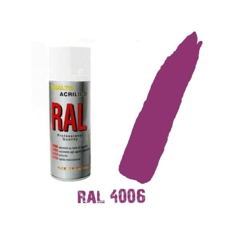 SPRAY PORPORA RAL 4006 ACRILICO