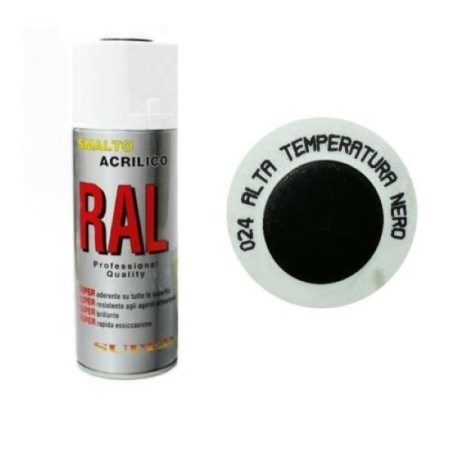 SPRAY ALTA TEMPERATURA NERO 600°