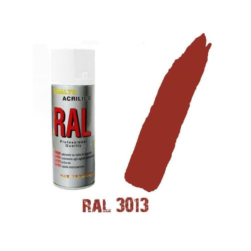 SPRAY ROSSO POMODORO  RAL 3013