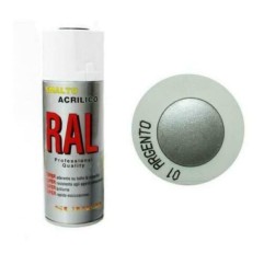 SPRAY METALLIZZATO  LEAFING ARGENTO 400ML