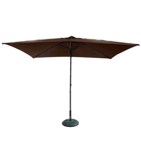 OMBRELLONE GIARDINO RETTANGOLARE 2X3MT MOKA