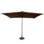 OMBRELLONE GIARDINO RETTANGOLARE 2X3MT MOKA